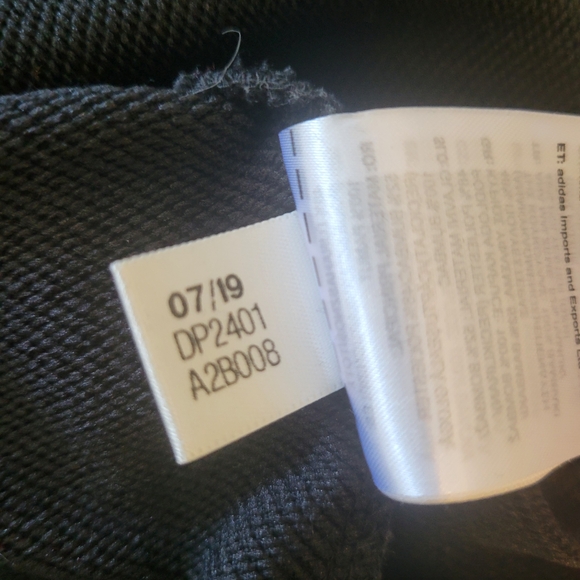 Adidas Black Hoodie Sz XL - Picture 6 of 7